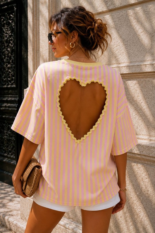 T-shirts Femme Bleu EMMA & ASHLEY DESIGN TE395 Efashion Paris