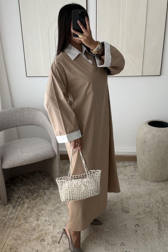 Abaya Femme Jaune White Icy  H560 Efashion Paris