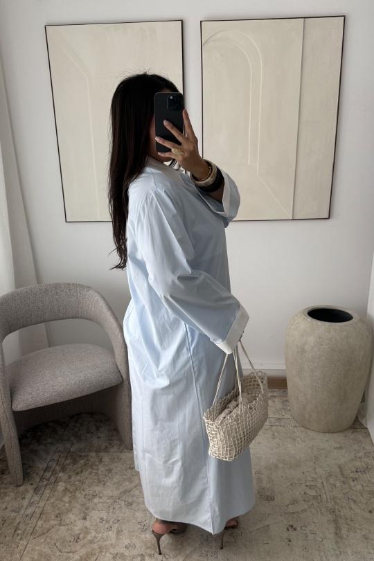 Abaya Femme Jaune White Icy  H560 Efashion Paris