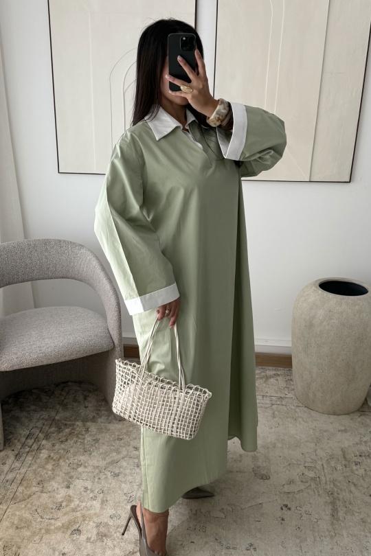 Abaya Femme Jaune White Icy  H560 Efashion Paris