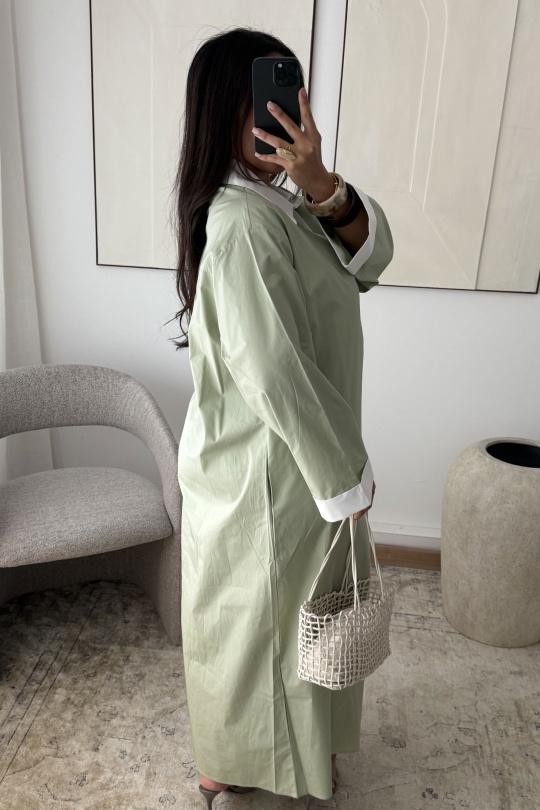 Abaya Femme Jaune White Icy  H560 Efashion Paris