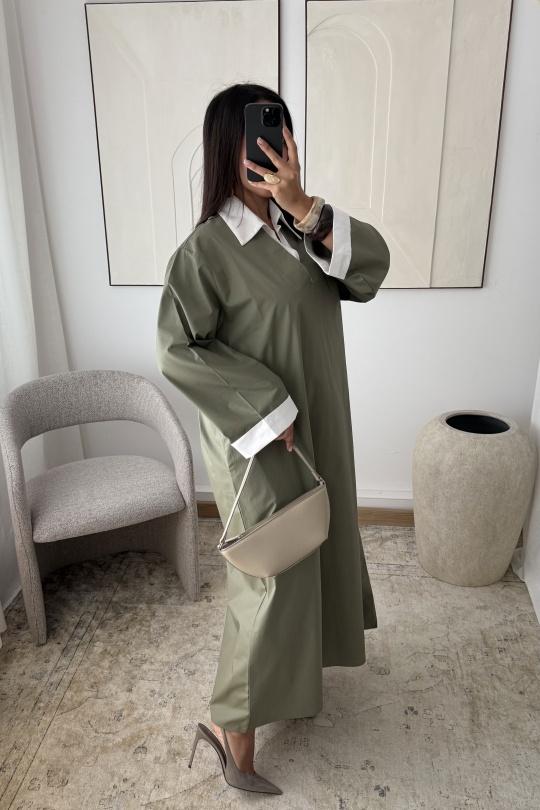 Abaya Femme Jaune White Icy  H560 Efashion Paris