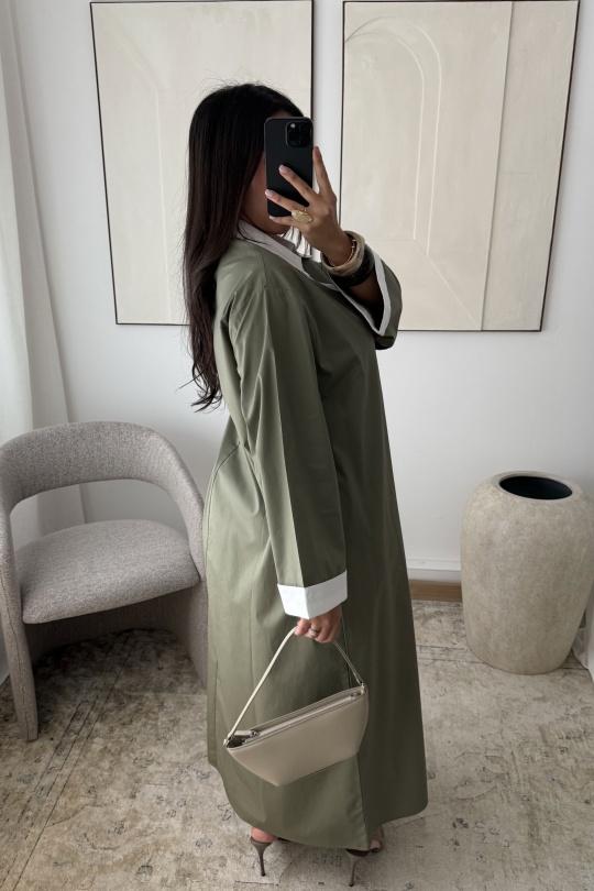 Abaya Femme Jaune White Icy  H560 Efashion Paris