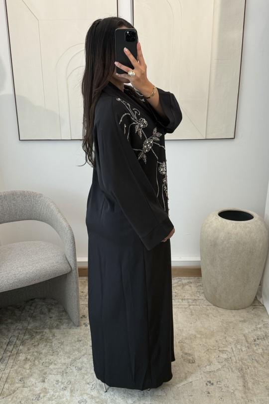 Abaya Femme Bleu White Icy  ABAYA AVELYN H554 Efashion Paris