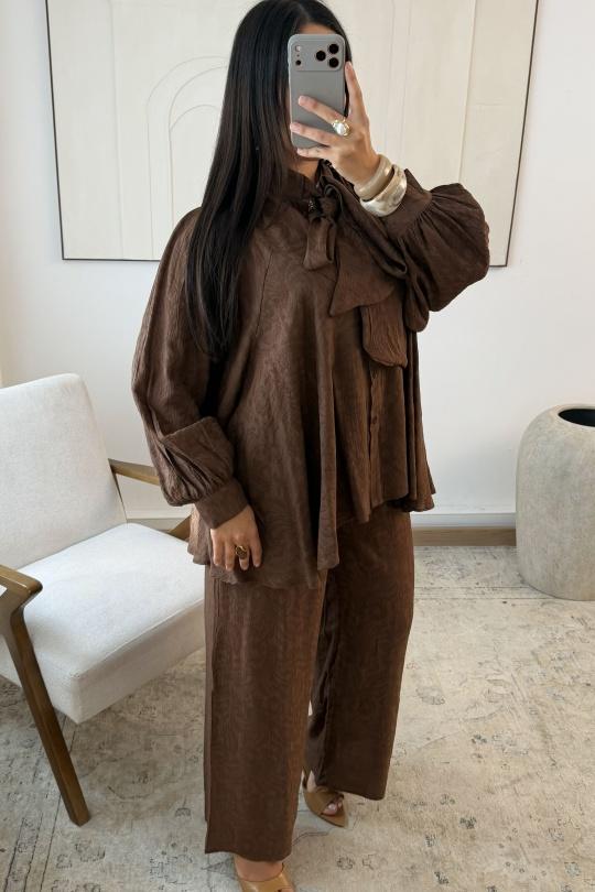 Sets Women Purple White Icy  ENSEMBLE AYLÉNA H592 Efashion Paris