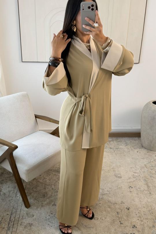 Sets Women Purple White Icy  ENSEMBLE AYLÉNA H592 Efashion Paris