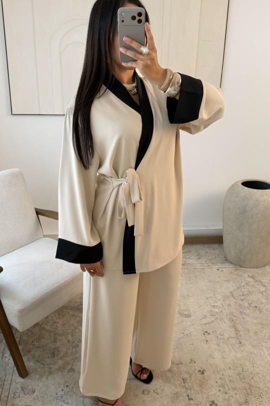 Sets Women Purple White Icy  ENSEMBLE AYLÉNA H592 Efashion Paris