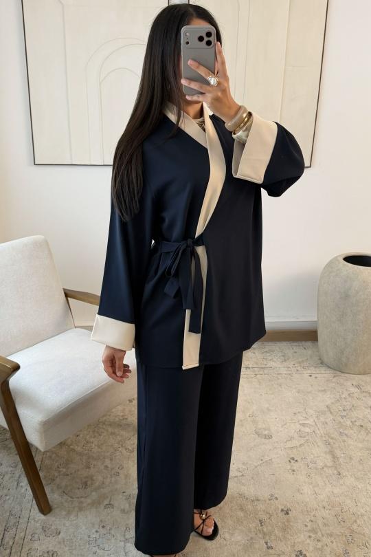 Sets Women Purple White Icy  ENSEMBLE AYLÉNA H592 Efashion Paris