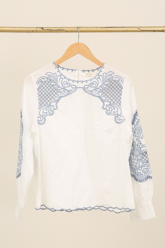 Blouses Femme Ecru F DE LA PASSION 24128 Efashion Paris