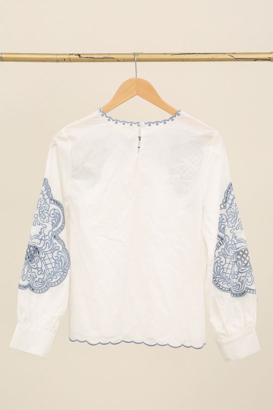 Blouses Femme Ecru Lili & Lala (F De la Passion) 24128 Efashion Paris