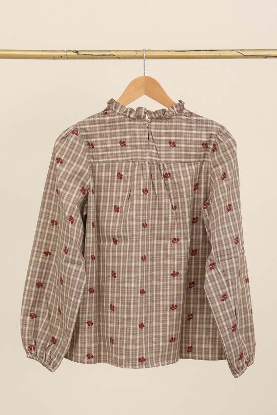 Blouses Femme Rouille Lili & Lala (F De la Passion) 5399-1913 Efashion Paris