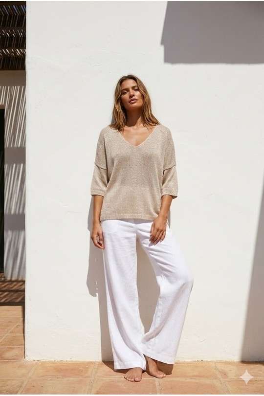 Tops Women Gold JUSTINE&CO JC 5588 Efashion Paris