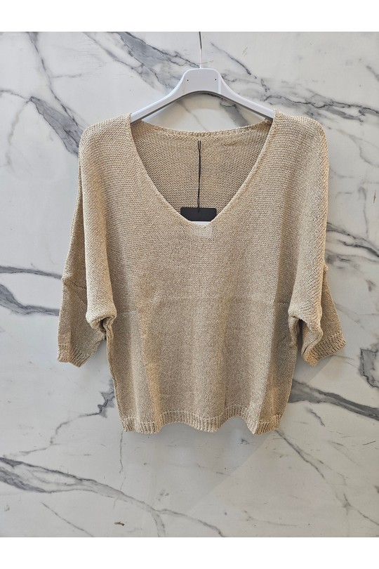 Tops Women Gold JUSTINE&CO JC 5588 Efashion Paris