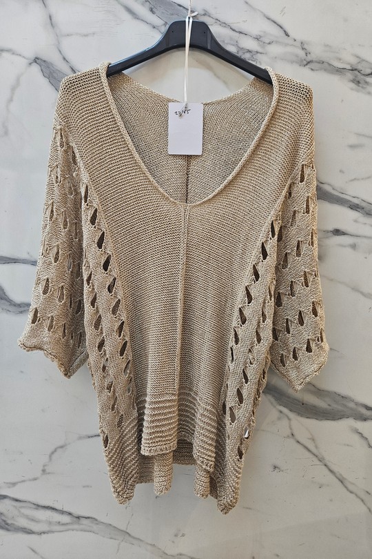 Tops Femme Or JUSTINE&CO 22185 Efashion Paris