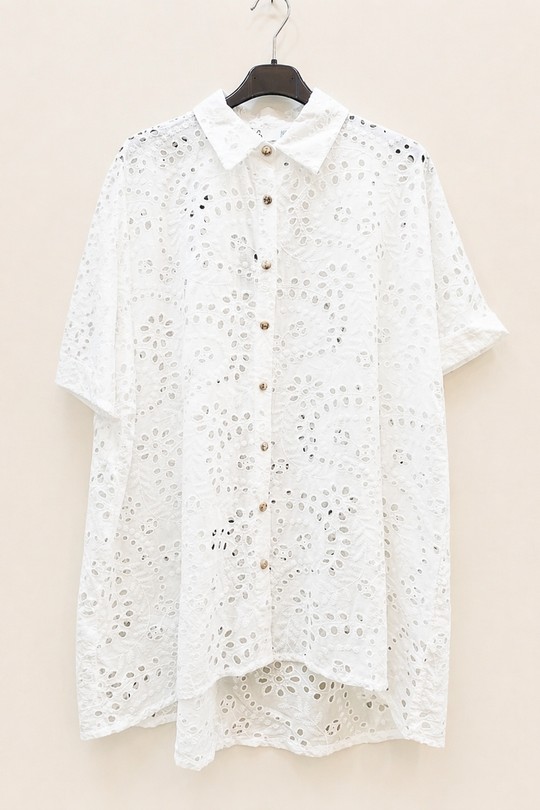 Chemises Femme Blanc JUSTINE&CO 008 Efashion Paris