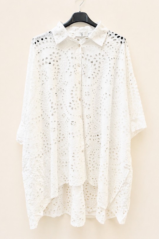 Chemises Femme Blanc JUSTINE&CO 013-BLANC Efashion Paris