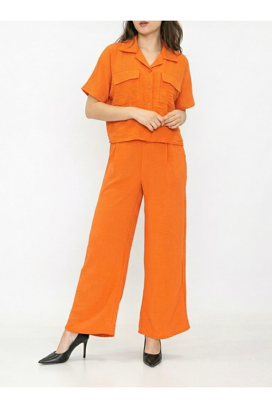 Sets Women Orange HERYA 2133 Efashion Paris