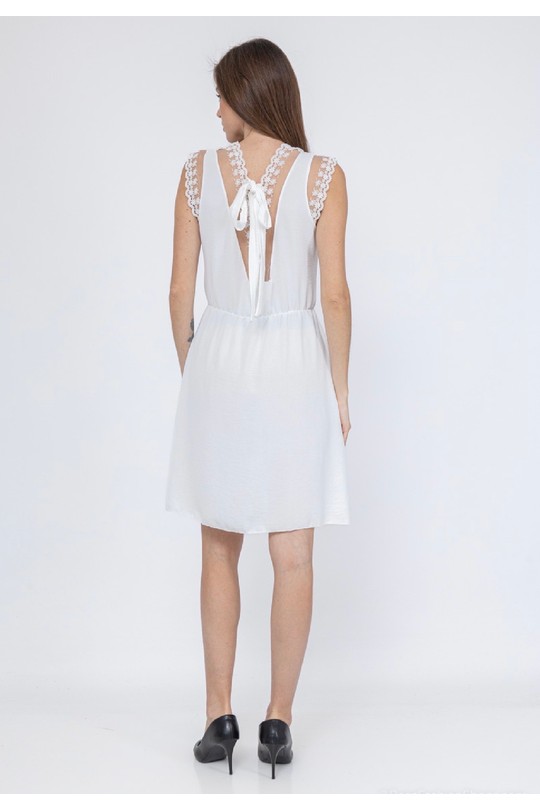 Abiti corti Donna White HERYA 2309 Efashion Paris