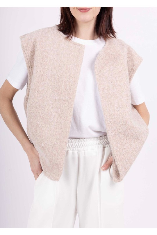 Gilets Femme FUCHSIA HERYA 2411 Efashion Paris