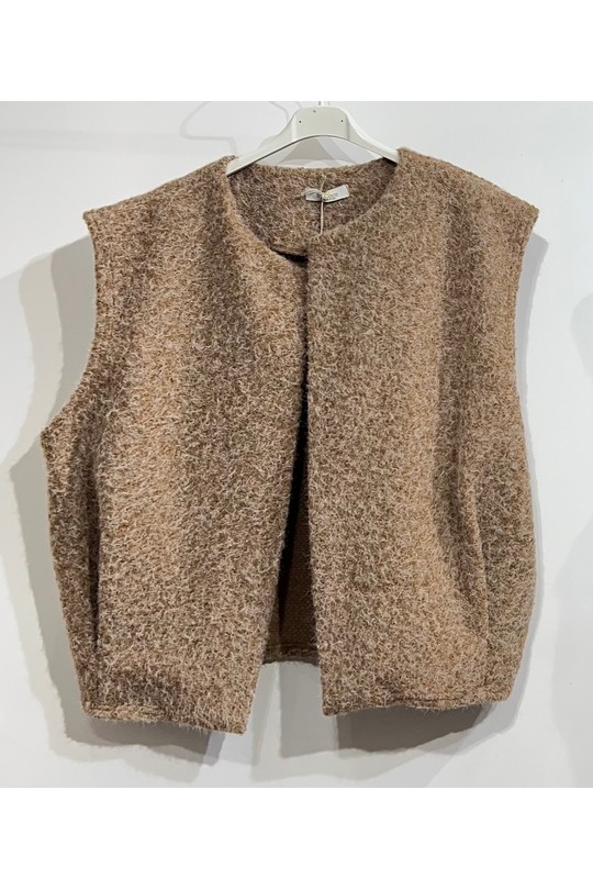 Gilets Femme FUCHSIA HERYA 2411 Efashion Paris