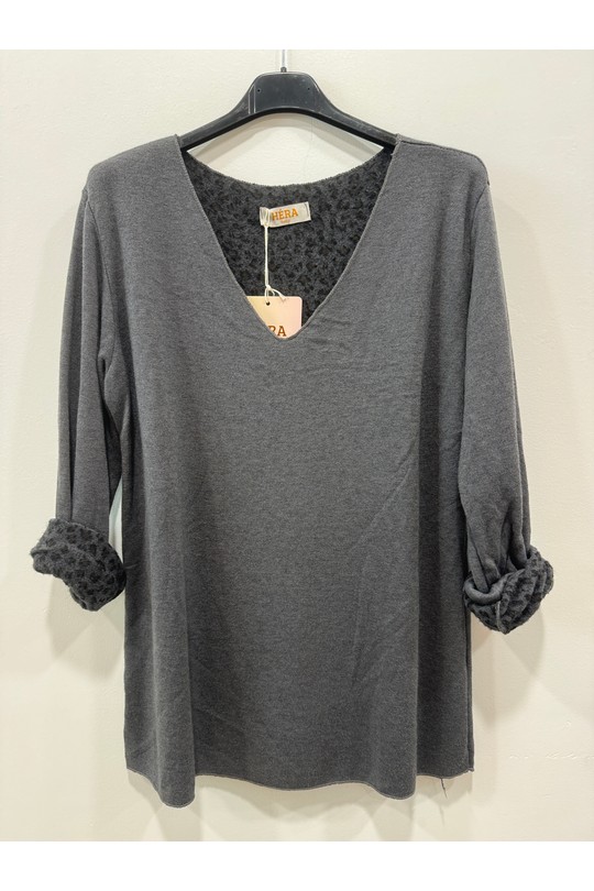 Tops Femme Gris foncé HERYA 20251 Efashion Paris