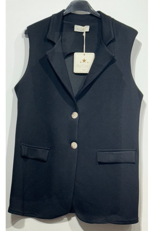 Gilets Femme Blanc HERYA 2504 Efashion Paris