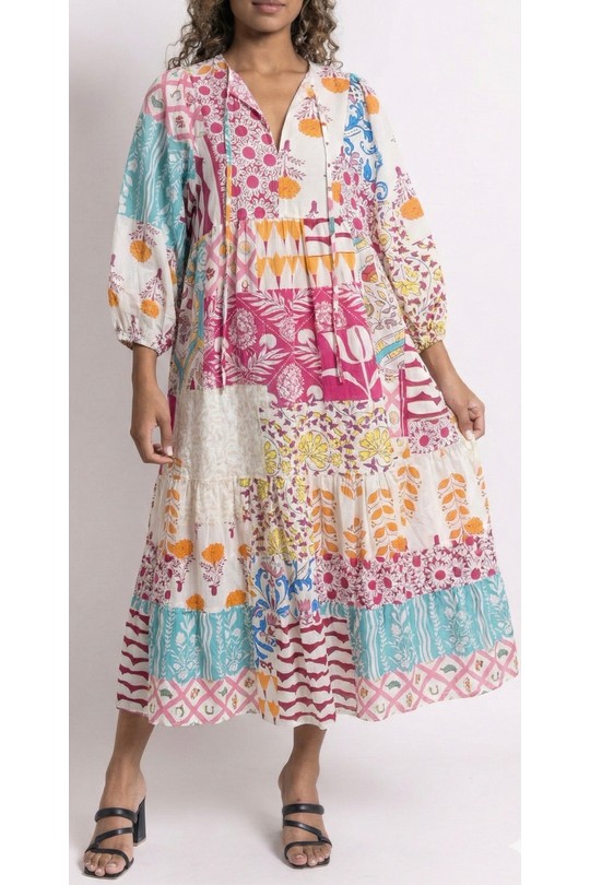 Robes longues Femme Bleu royal HERYA 92482 Efashion Paris