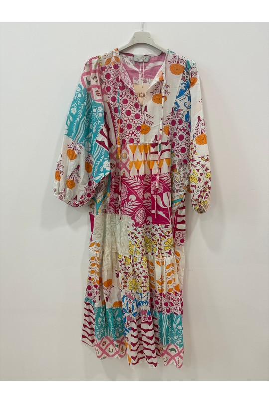 Robes longues Femme Bleu royal HERYA 92482 Efashion Paris