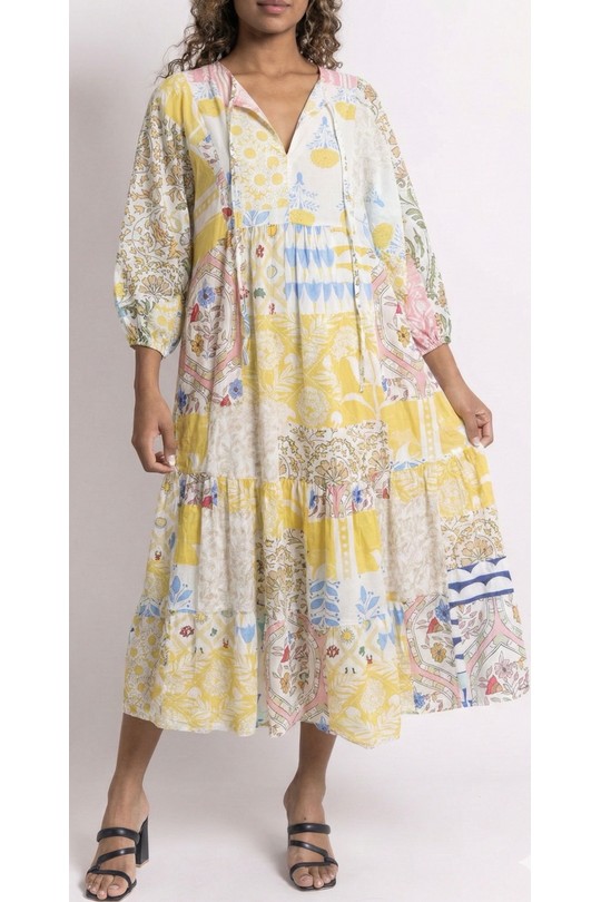 Robes longues Femme Bleu royal HERYA 92482 Efashion Paris