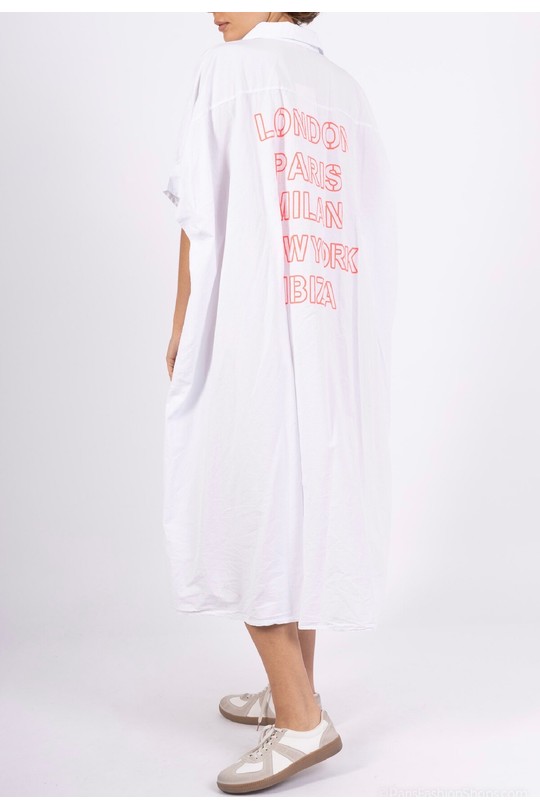 Robes longues Femme Blanc HERYA 847751 Efashion Paris