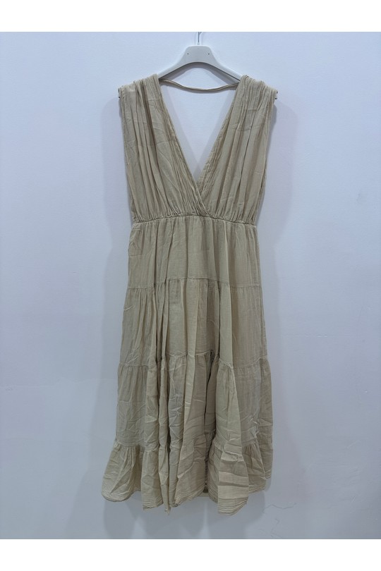 Robes longues Femme Ecru HERYA 848491 Efashion Paris