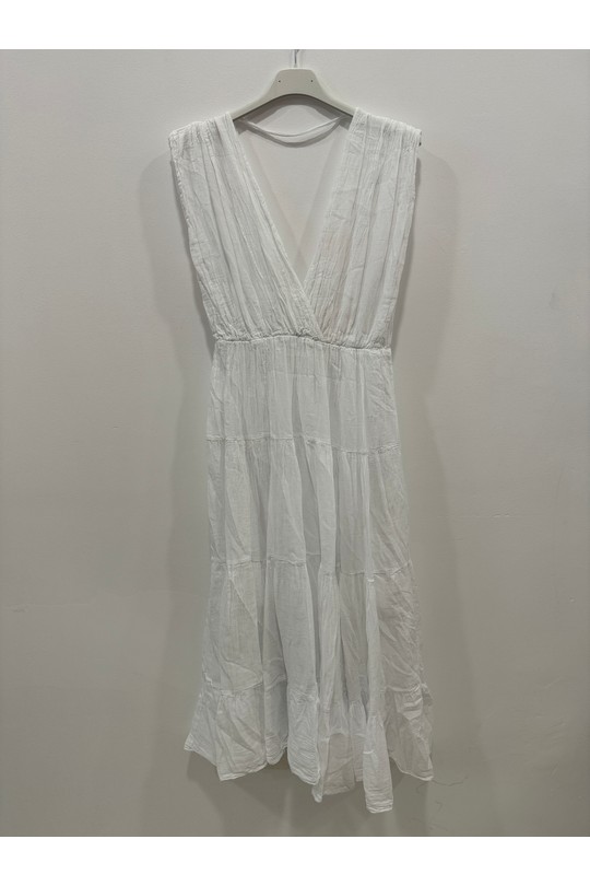 Robes longues Femme Ecru HERYA 848491 Efashion Paris