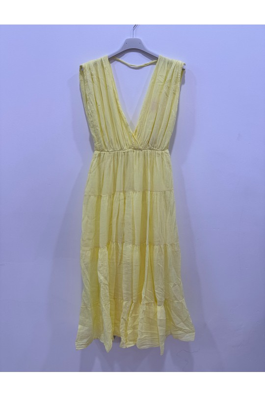 Robes longues Femme Ecru HERYA 848491 Efashion Paris