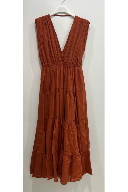 Robes longues Femme Ecru HERYA 848491 Efashion Paris