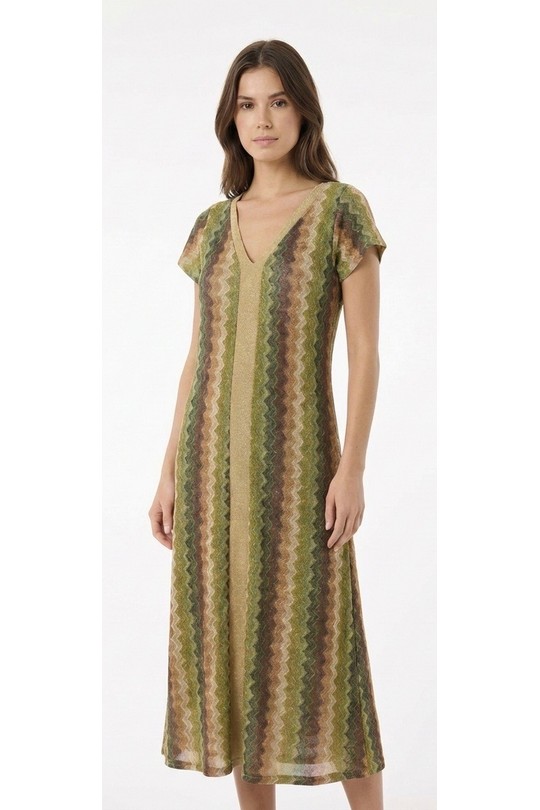 Robes mi-longues Femme FUCHSIA HERYA 5089 Efashion Paris