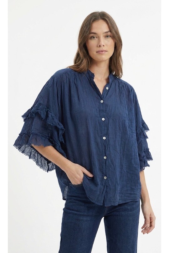Shirts Women Orange HERYA 835184 Efashion Paris