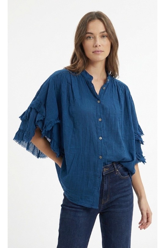 Shirts Women Orange HERYA 835184 Efashion Paris