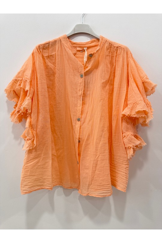 Shirts Women Orange HERYA 835184 Efashion Paris