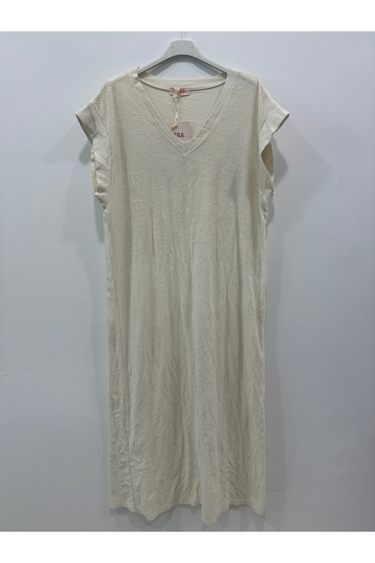 Robes longues Femme Ecru HERYA 84909 Efashion Paris