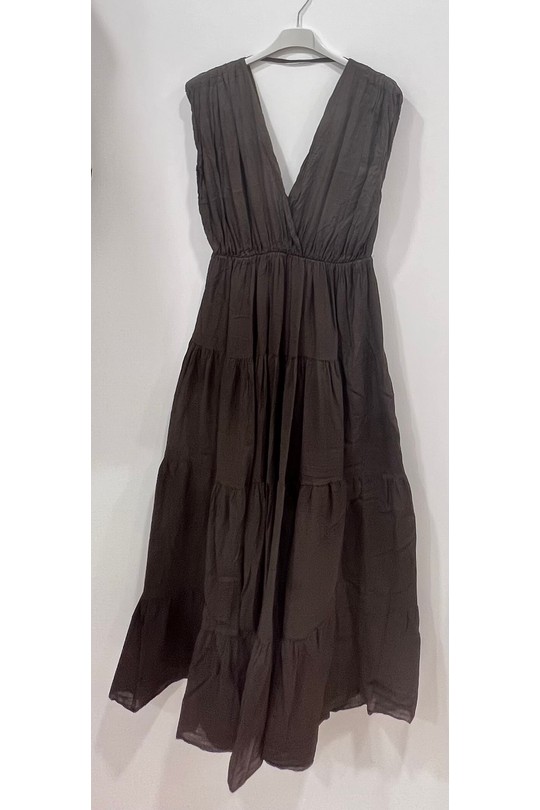 Robes mi-longues Femme Ecru HERYA 848491 Efashion Paris