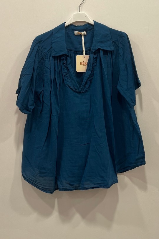 Blouses Femme Vert d eau HERYA 85036 Efashion Paris