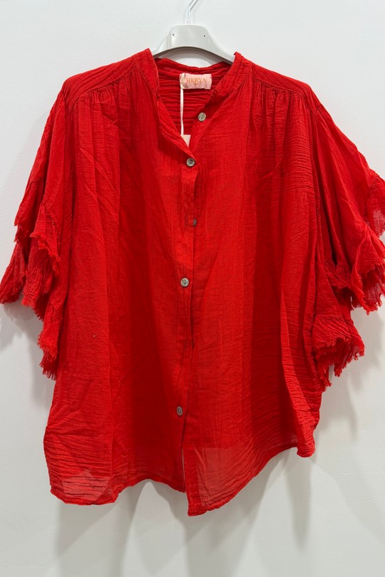 Shirts Women Orange HERYA 835184 Efashion Paris