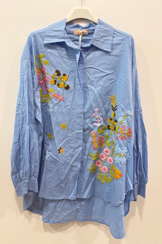 Chemises Femme Bleu ciel HERYA 760616 Efashion Paris