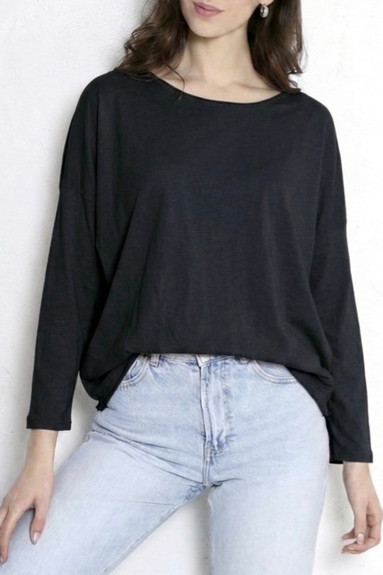 Tops Mujer Black HERYA 8069 Efashion Paris