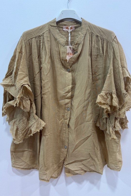 Shirts Women Orange HERYA 835184 Efashion Paris