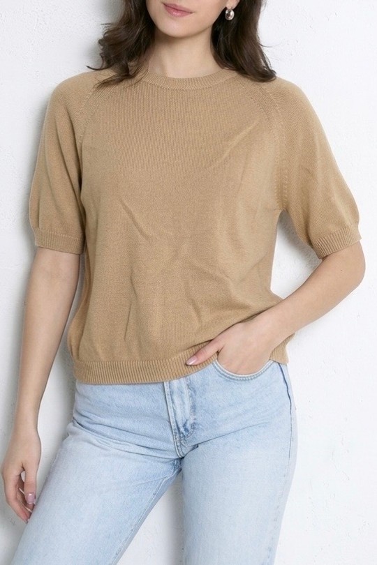 Tops Femme Camel HERYA 9900 Efashion Paris