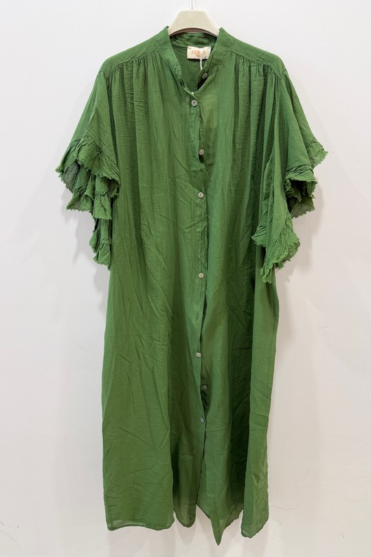 Robes longues Femme Vert Olive HERYA 849111 Efashion Paris