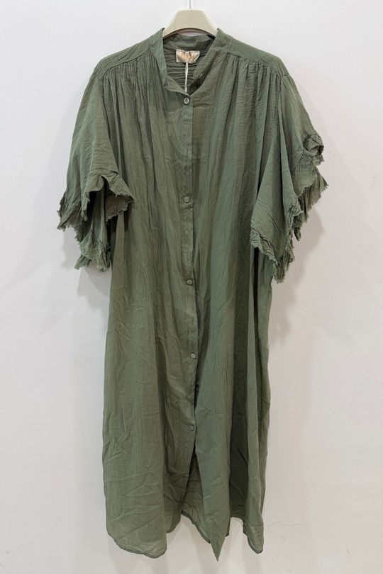 Robes longues Femme Vert Olive HERYA 849111 Efashion Paris