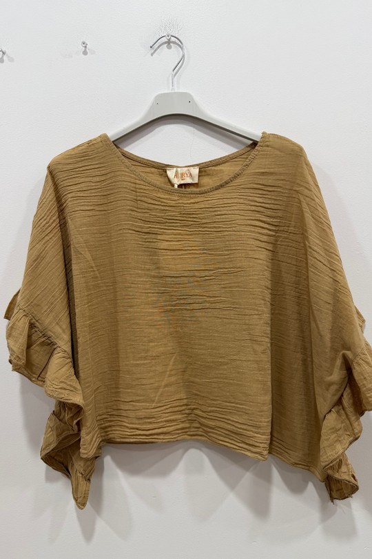 Tops Femme Orange HERYA 86079 Efashion Paris