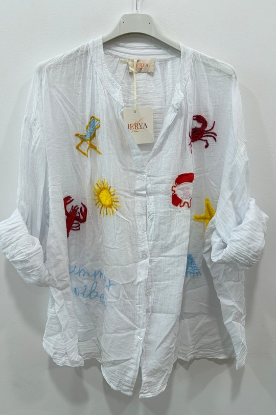 Chemises Femme Blanc HERYA 858061 Efashion Paris